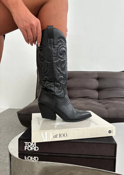 Cowboy Boots - Silver