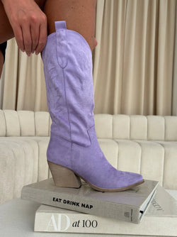 Cowboy Boots - Purple