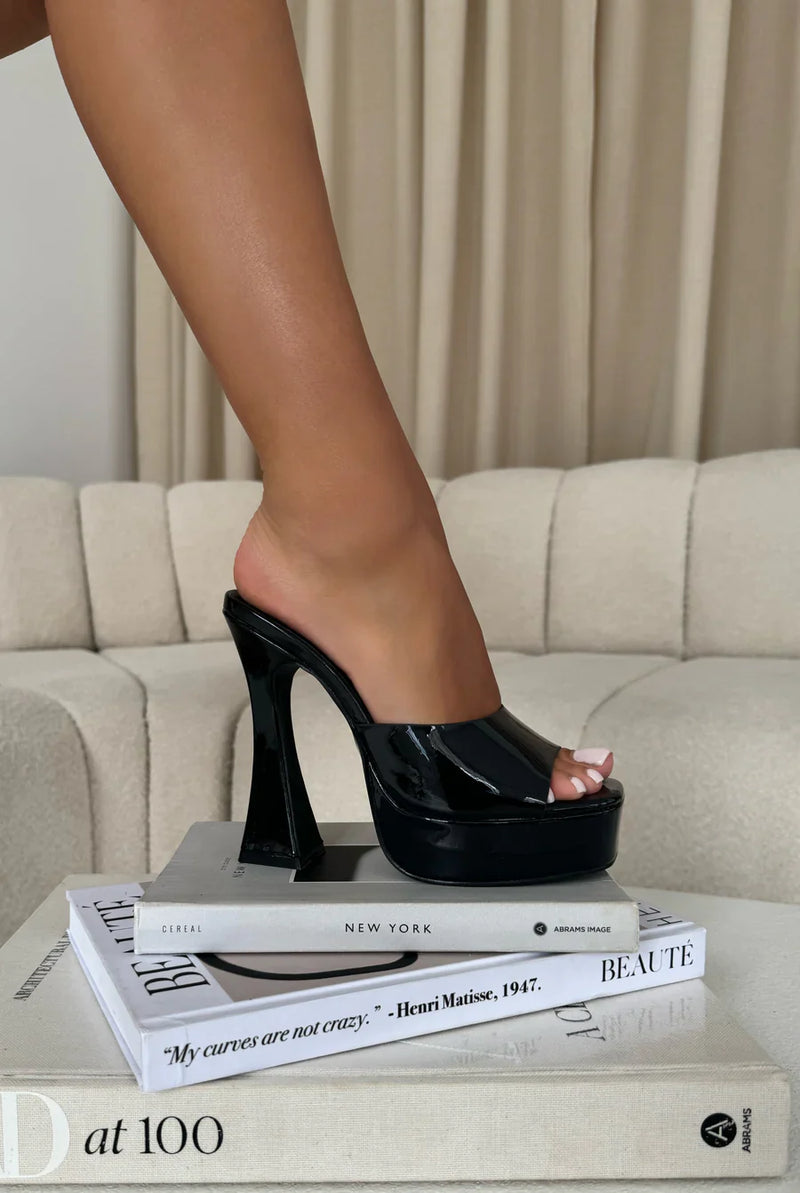 Platform Heels - Black