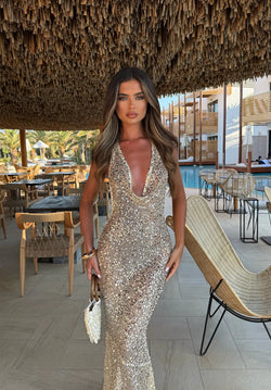 Sydney Dress - Gold